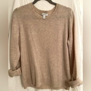 Nordstrom brand Crewneck Cashmere Sweater Size Large
